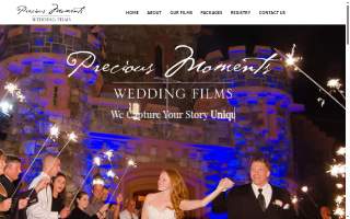 Precious Moments Wedding Films of Hampton website