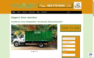 Royal Green Tree Service website