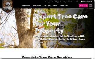 Seacoast Tree Care of Hampton website