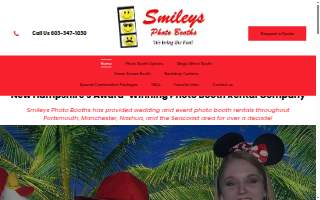 Smileys Photo Booths of Hampton website