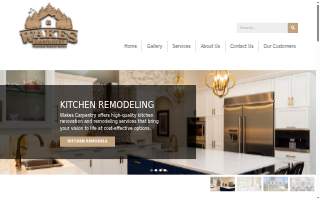 Wakes Carpentry website