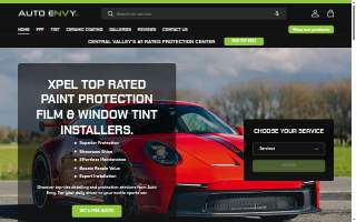 Auto Envy Detailing & Ceramic Coating website