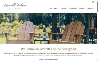 Averill House Vineyard website