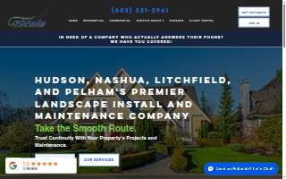 Continuity Landscape Services website