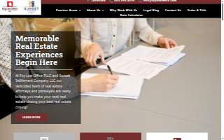 Foy Law Office, PLLC website