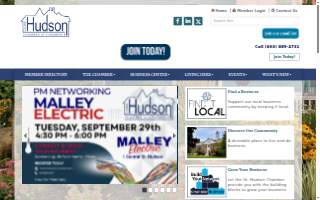 Hudson Chamber of Commerce website