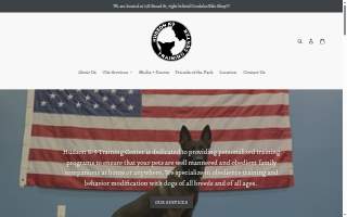 Hudson K9 Training Center website
