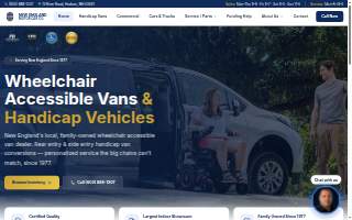 New England Motor Car website