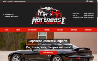 Northeast Auto Imports LLC website