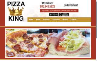 Pizza King website