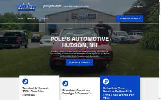 Pole's Automotive website