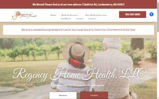 Regency Home Health, LLC of Hudson website