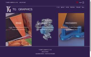 TG Graphics website