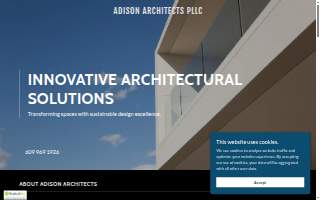 Adison Architects website