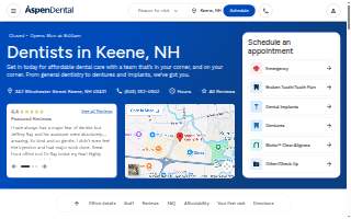 Aspen Dental - Keene website
