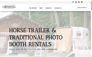 CDS Photo Booths website