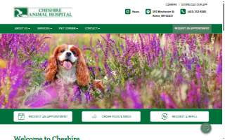 Cheshire Animal Hospital: Bergeron Andrea M DVM website