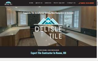 Delisle Tile website