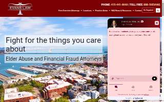 Evans Law website