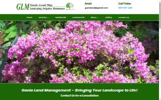 Ganio Land Management website