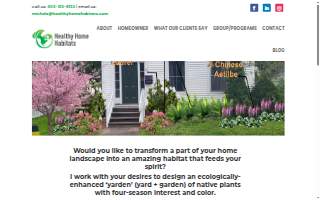 Healthy Home Habitats website