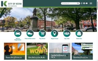 Keene Center website