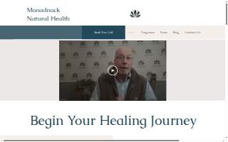 Monadnock Natural Health website