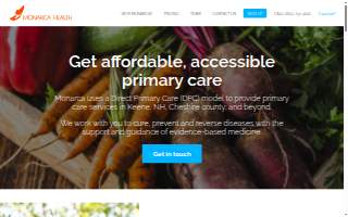 Monarca Health website
