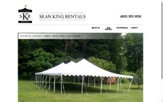 Sean King Rentals website