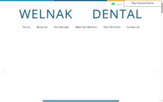 Welnak Dental website