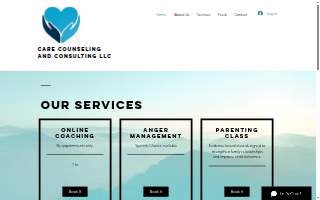 CARE Counseling Services website