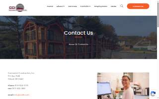 Conneston Construction, Inc. website