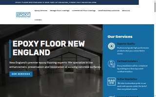 Epoxy Floor New England website
