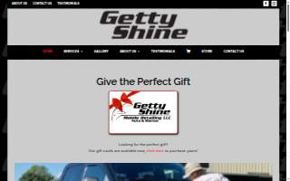Getty Shine Mobile Detailing LLC website