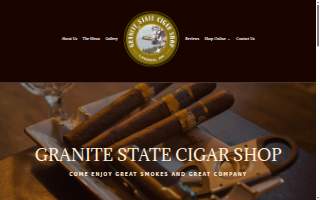 Granite State Cigar Shop website