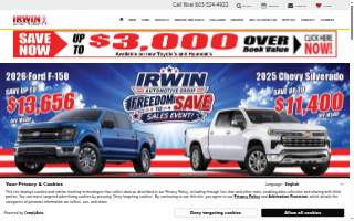 Irwin Ford Laconia website