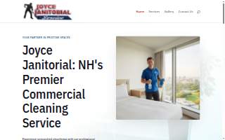 Joyce Janitorial Services website
