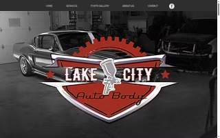 Lake City Autobody website