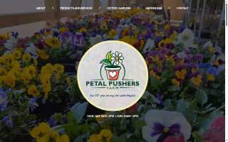 Petal Pushers Farm website