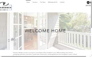 Tradesmen Builders Company website