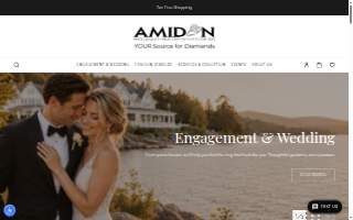 Amidon Jewelers website