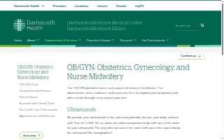 Dartmouth Hitchcock Medical Center | OBGYN website