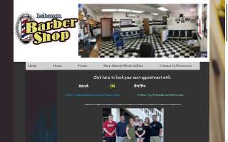 Lebanon Barber Shop website