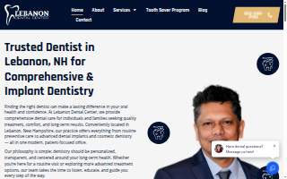 Lebanon Dental Center website