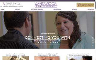 Santavicca Dental Professionals website