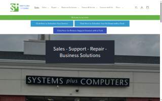 Systems Plus Computers - Apple Authorized Service Provider website