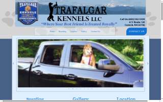 Trafalgar Kennels LLC website