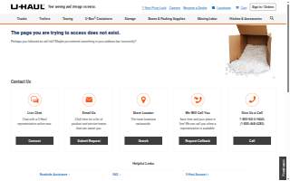 U-Haul Moving & Storage at Hanover St website