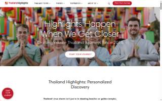 Bangkok Thai Food website
