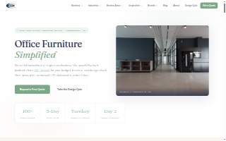 Commercial Office Interiors LLC website